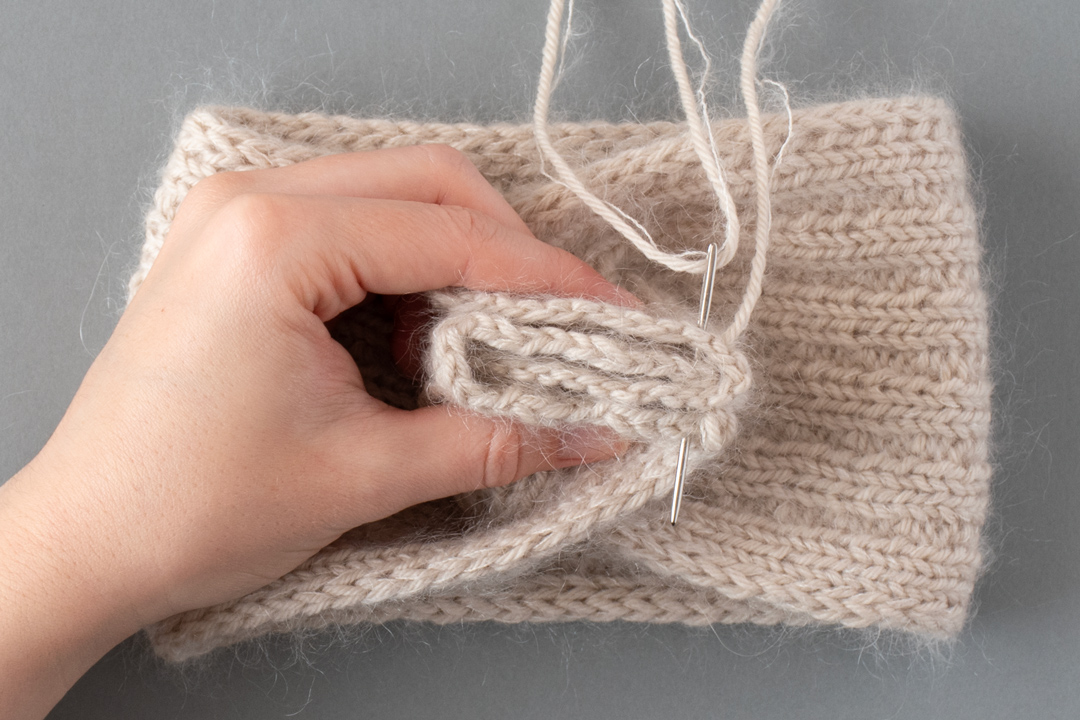 Riverbed Headband knitting pattern