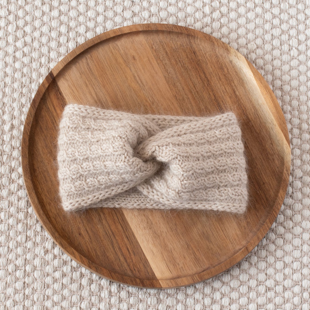 Riverbed Headband knitting pattern