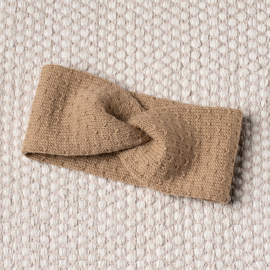 Hues of Gold Headband knitting pattern