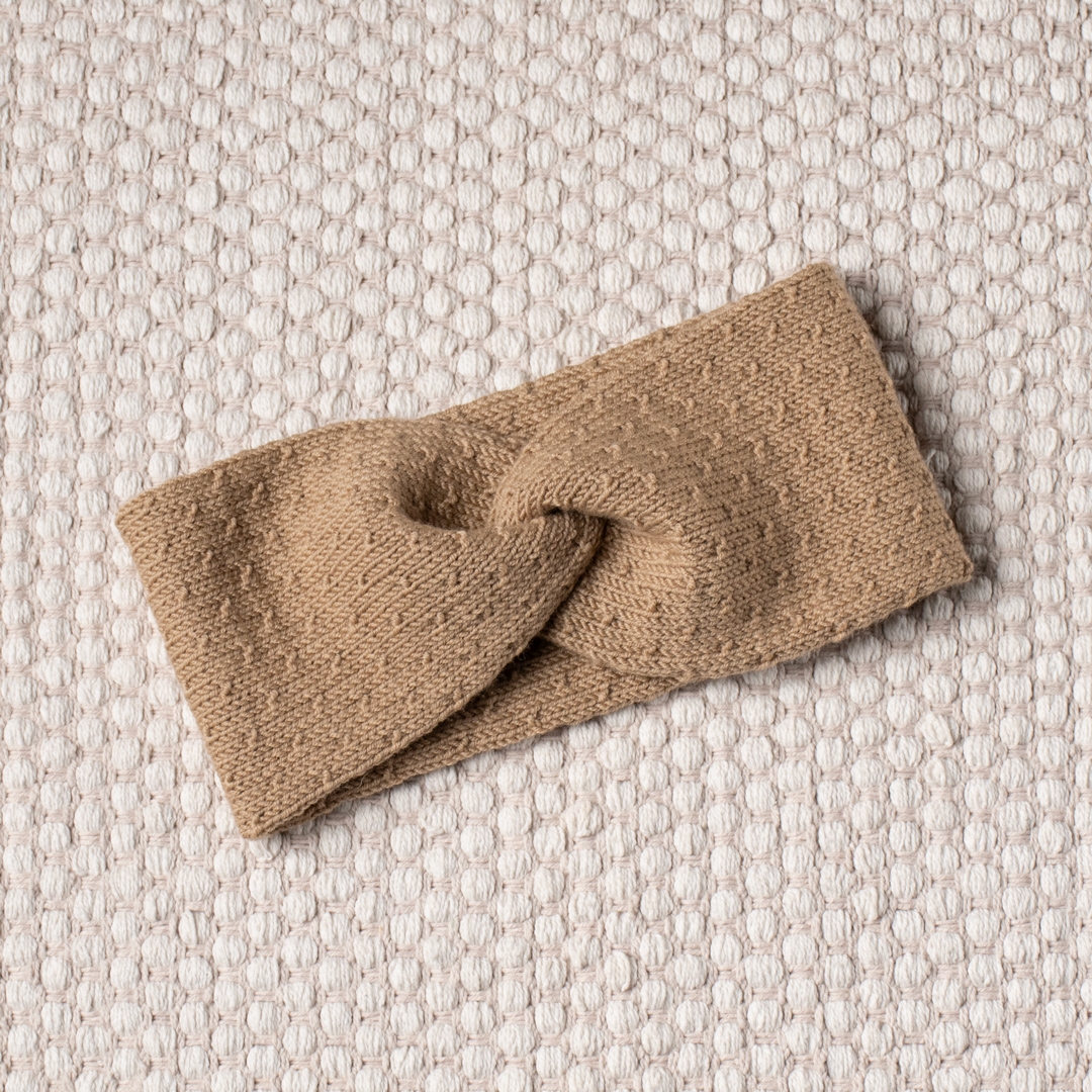 Hues of Gold Headband knitting pattern