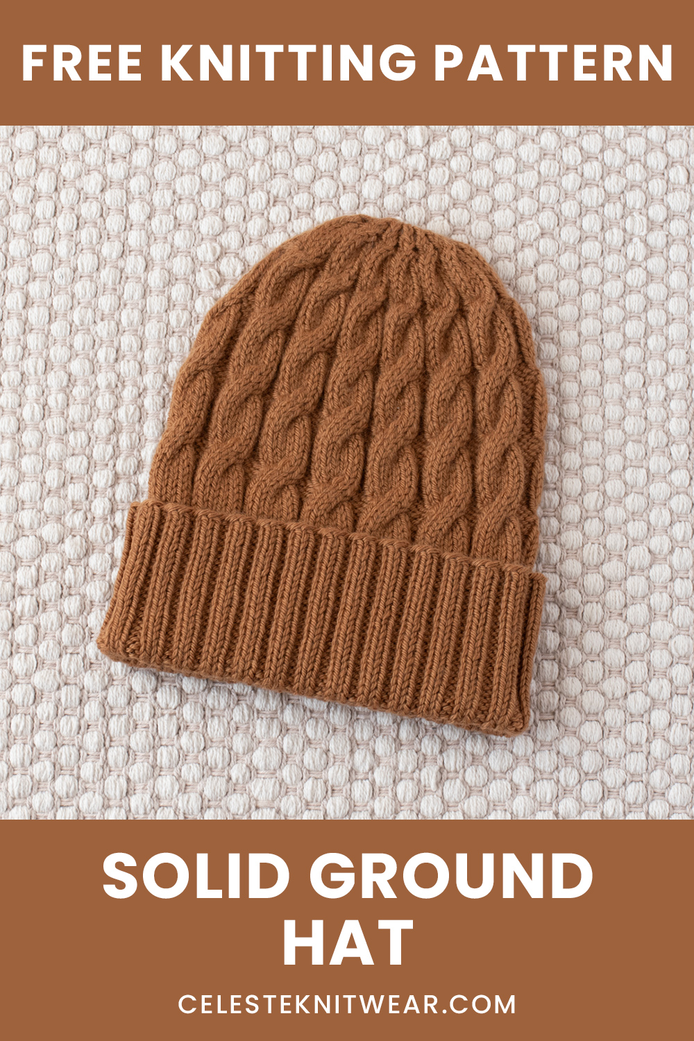 Solid Ground Hat knitting pattern