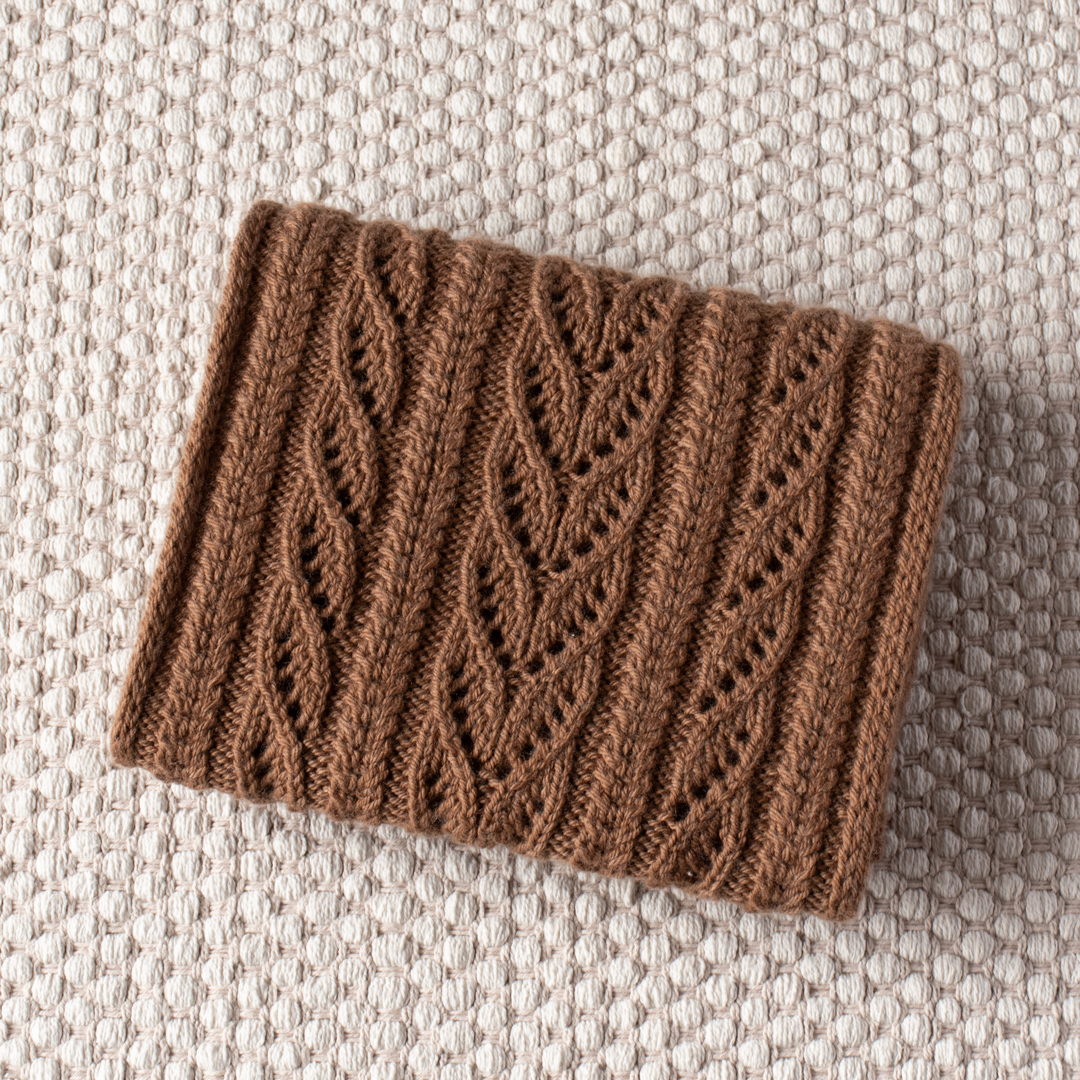 Wheat Field Scarf knitting pattern