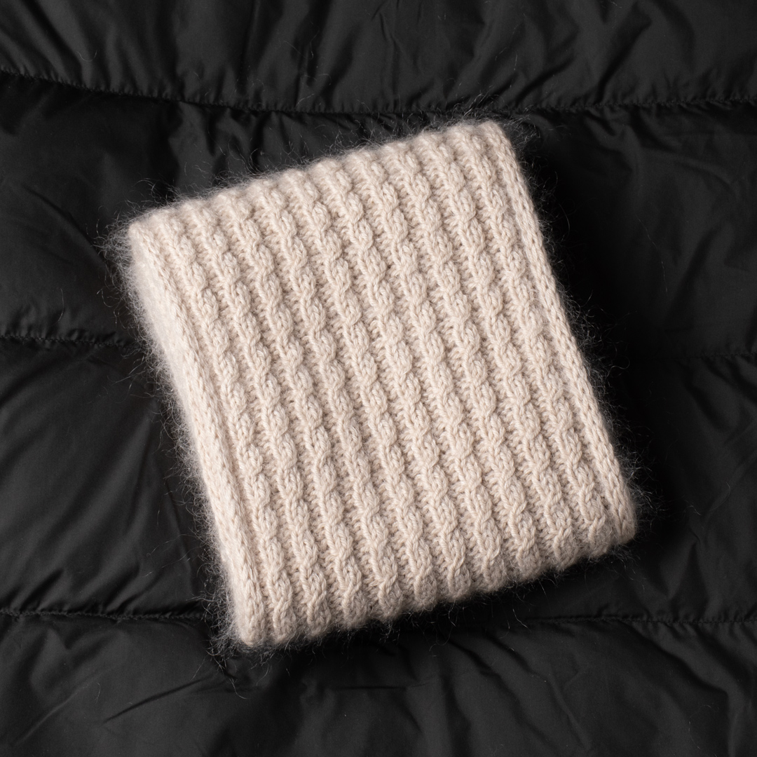 Riverbed Scarf knitting pattern