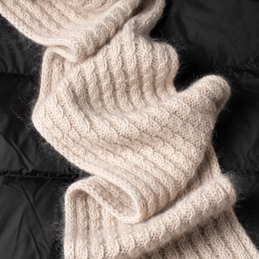 Riverbed Scarf knitting pattern