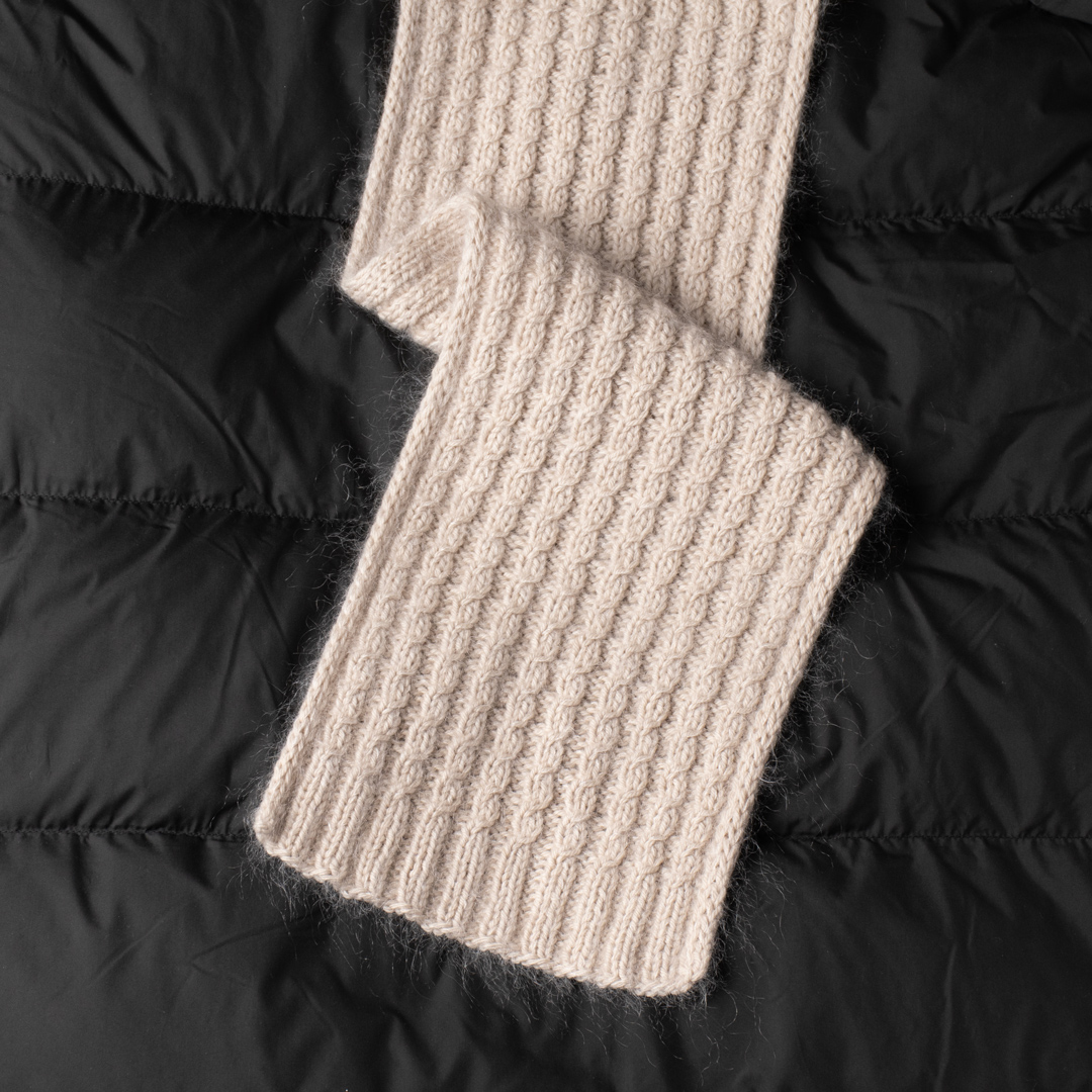 Riverbed Scarf knitting pattern