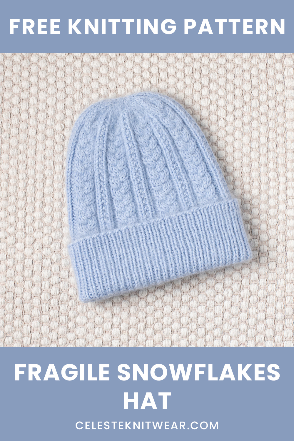 Fragile Snowflakes Hat knitting pattern