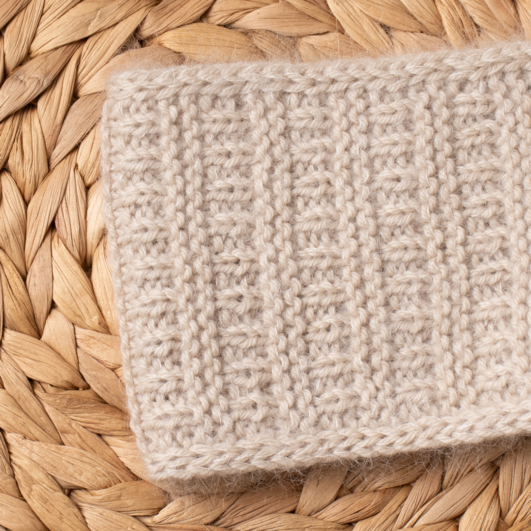Pure Silver Headband knitting pattern