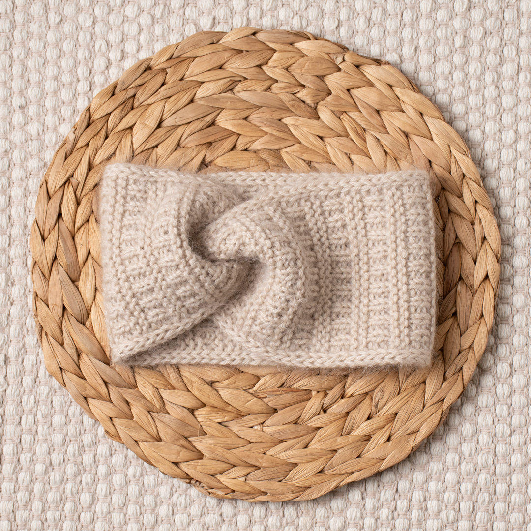 Pure Silver Headband knitting pattern