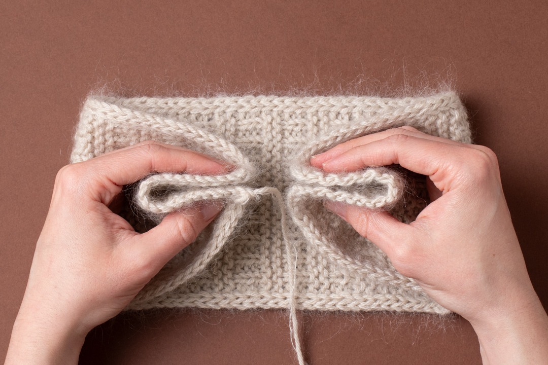 Pure Silver Headband knitting pattern