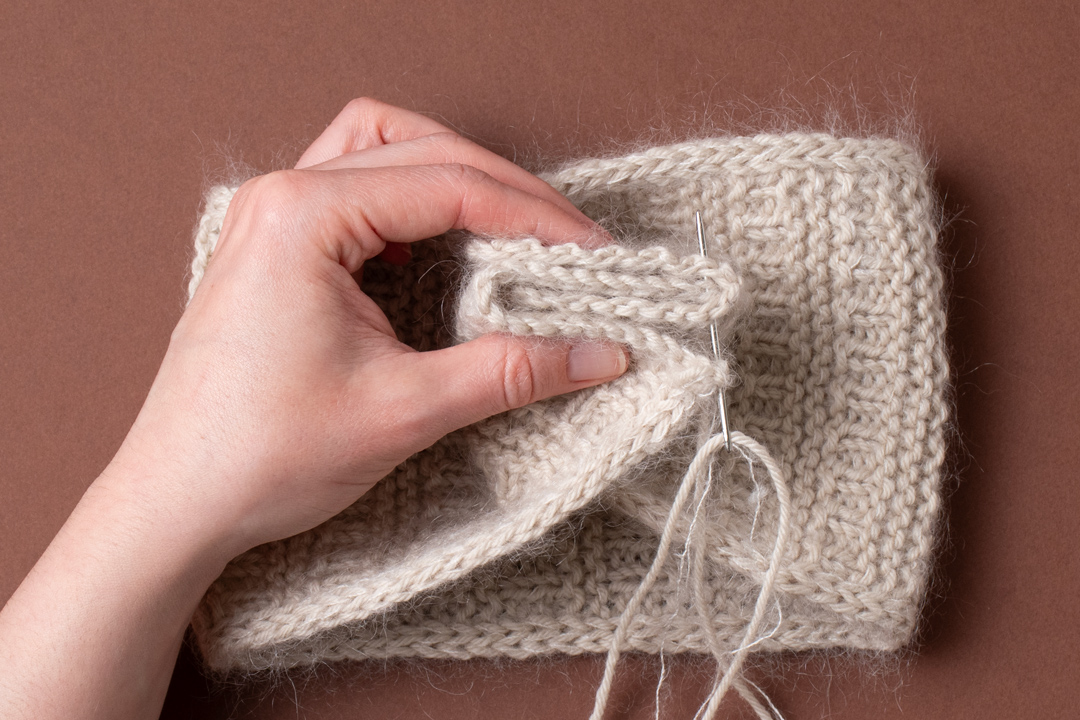 Pure Silver Headband knitting pattern