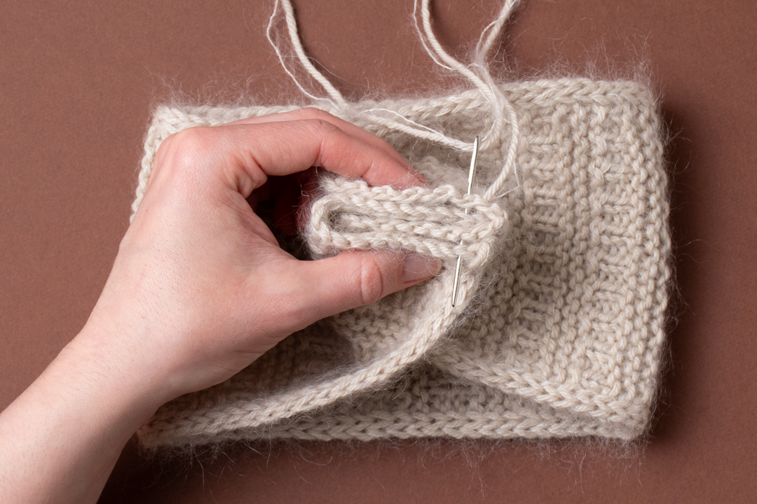 Pure Silver Headband knitting pattern