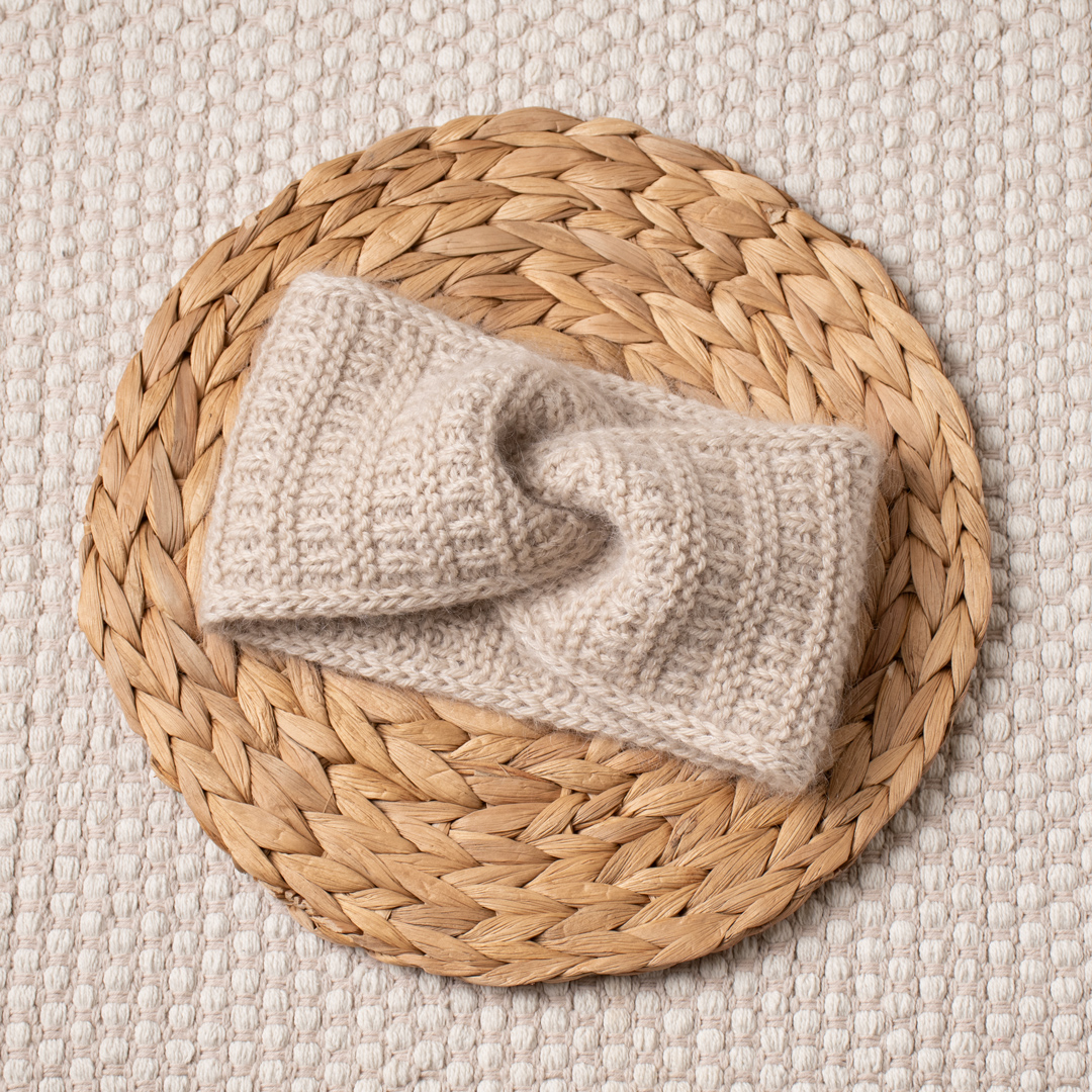 Pure Silver Headband knitting pattern