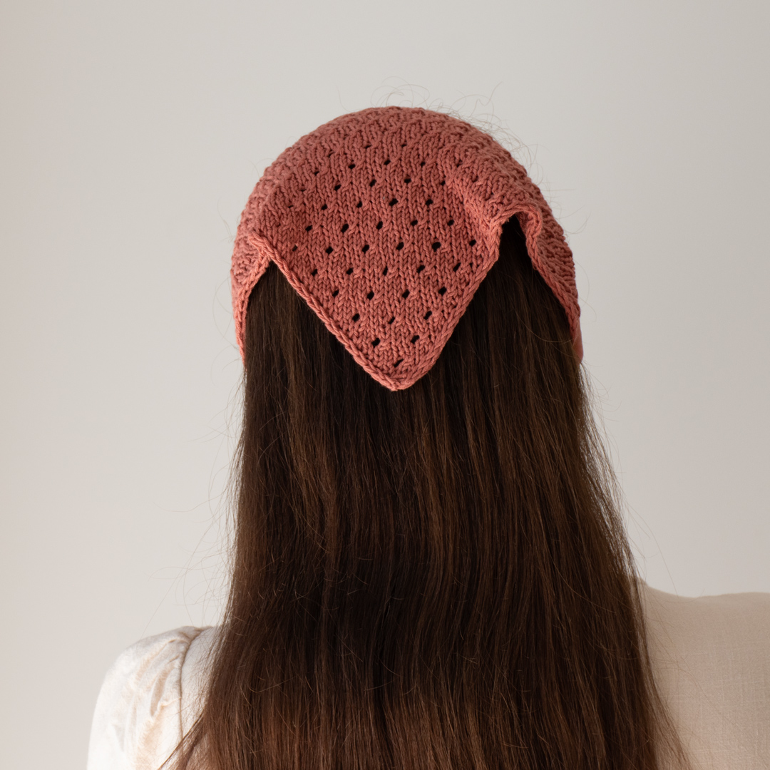 Bandana knitting pattern