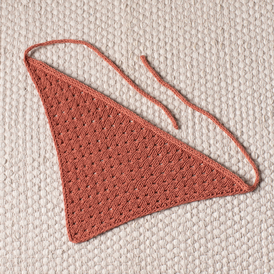 Bandana knitting pattern