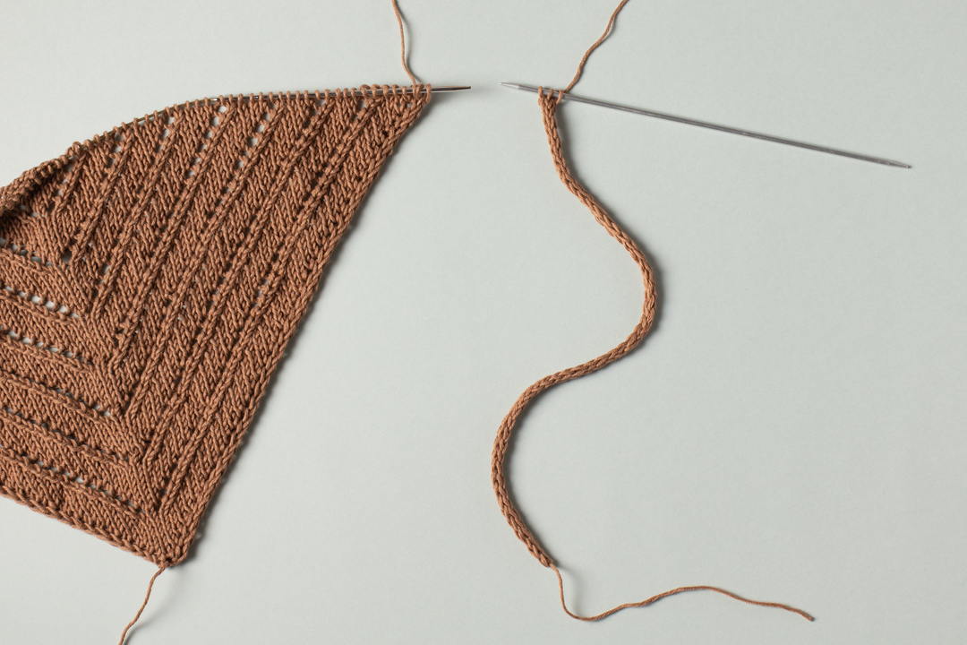 Country Road Bandana knitting pattern