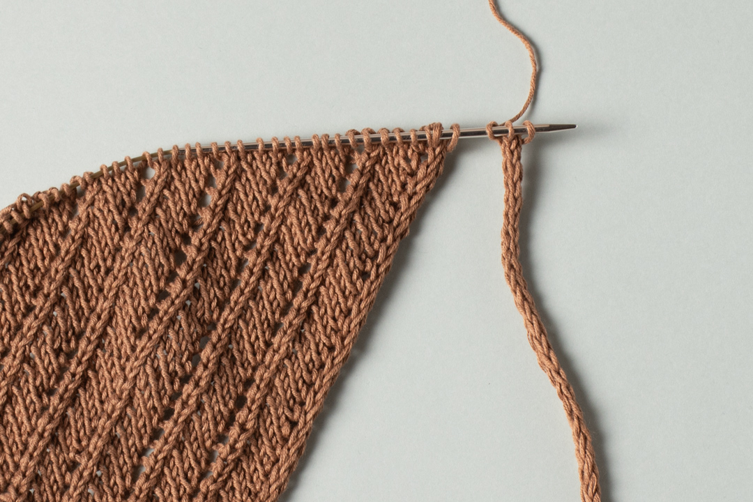 Country Road Bandana knitting pattern
