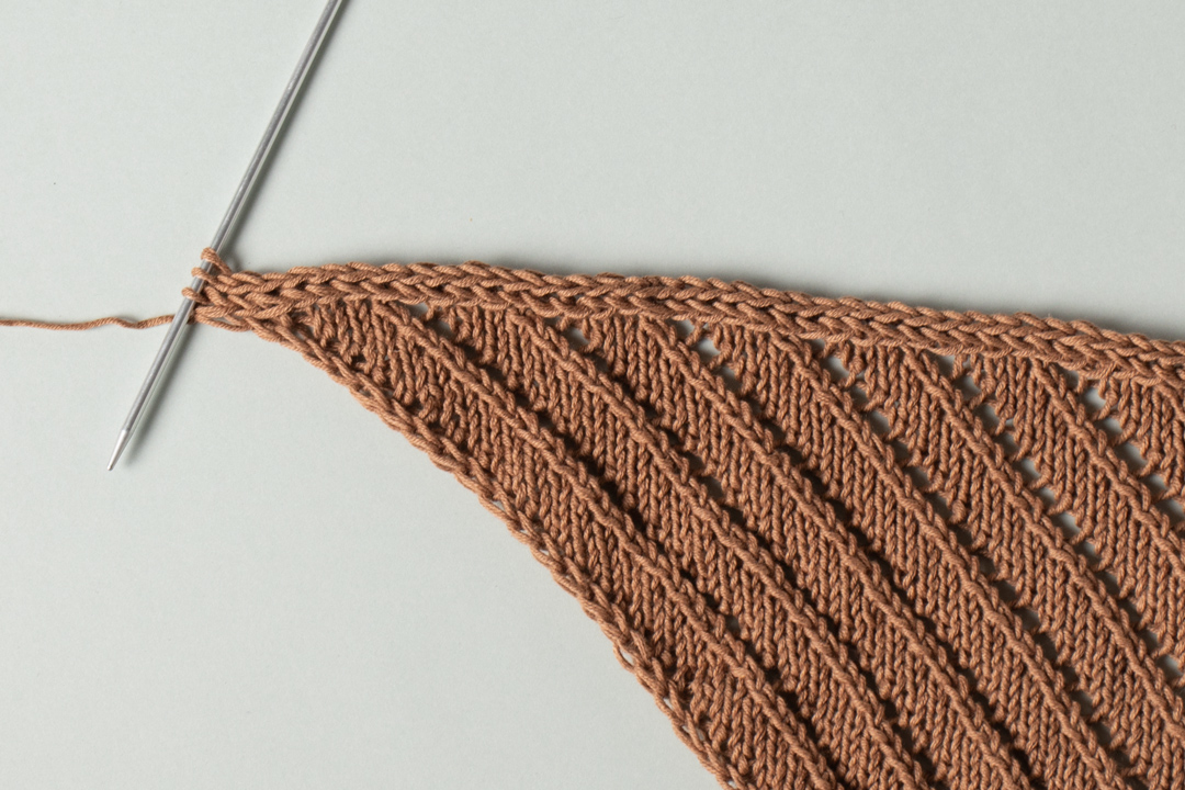 Country Road Bandana knitting pattern