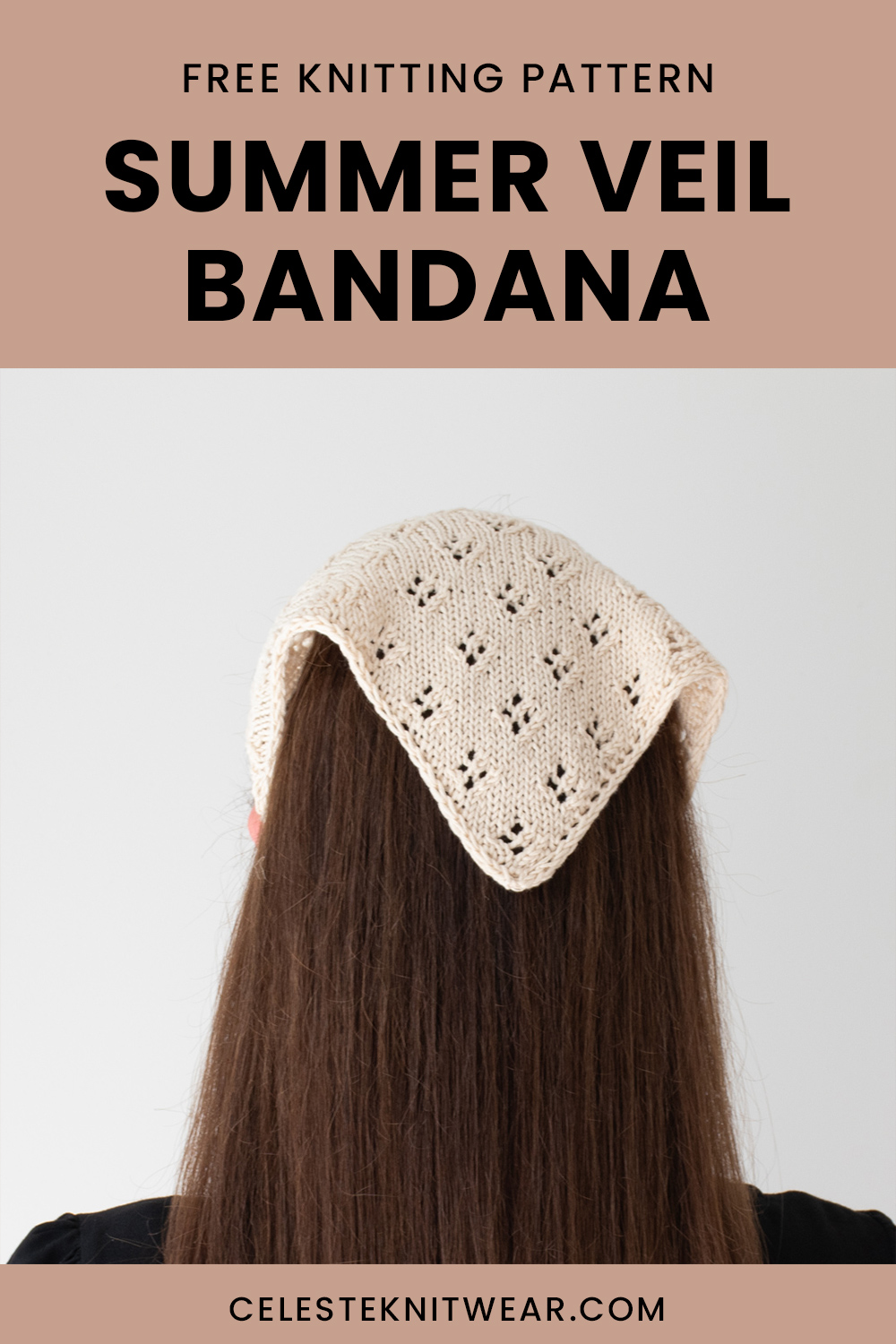 Summer Veil Bandana knitting pattern