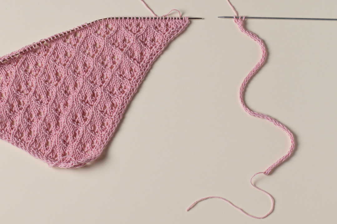 In Bloom Bandana knitting pattern