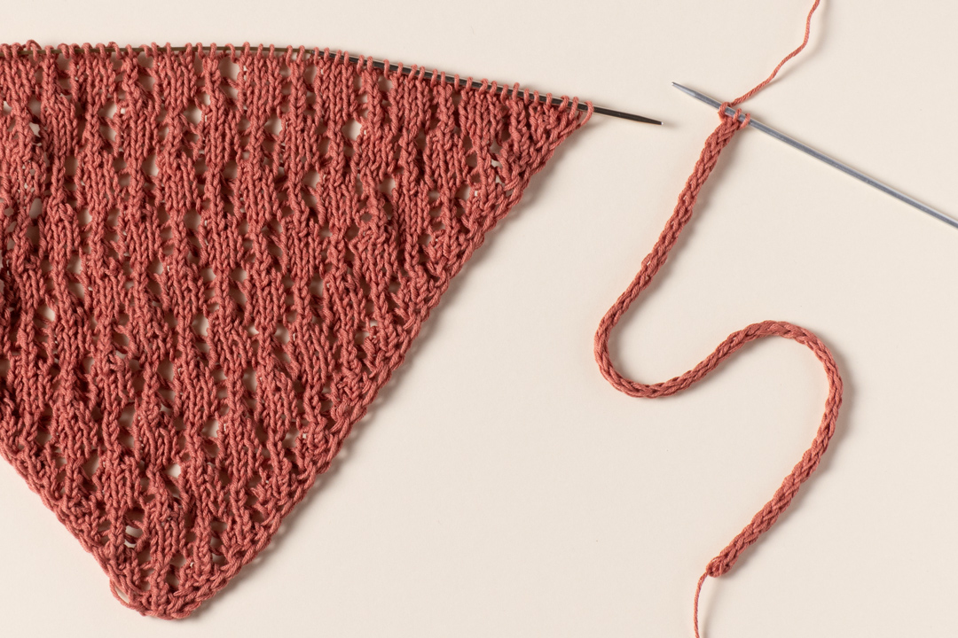 Spice Market Bandana knitting pattern