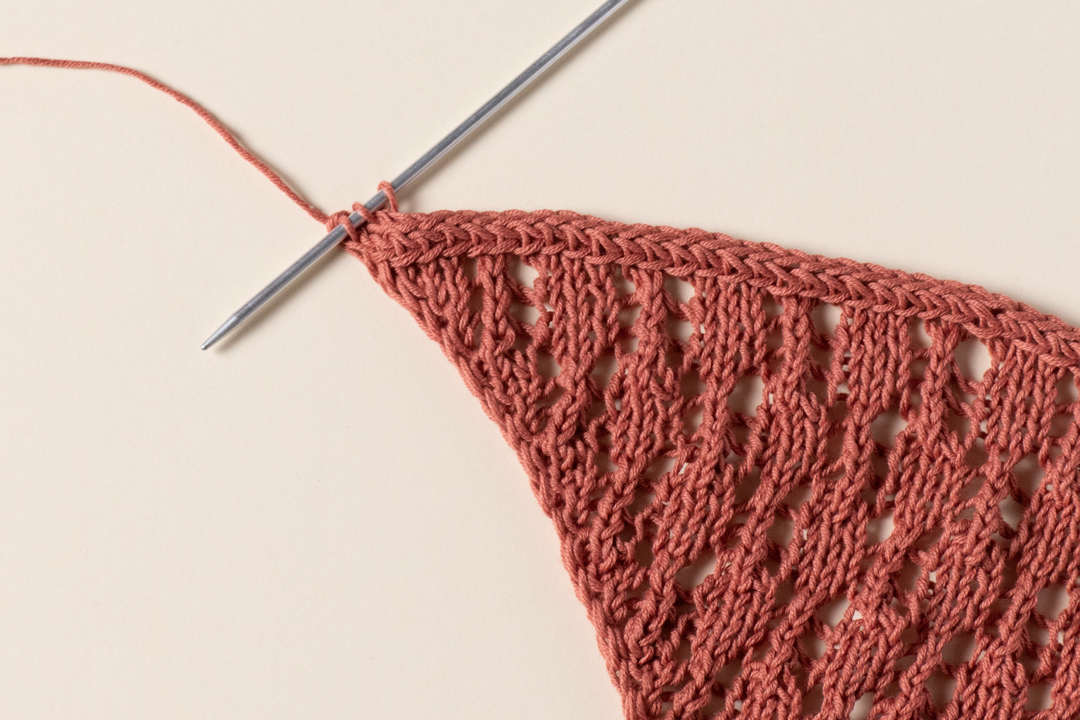 Spice Market Bandana knitting pattern