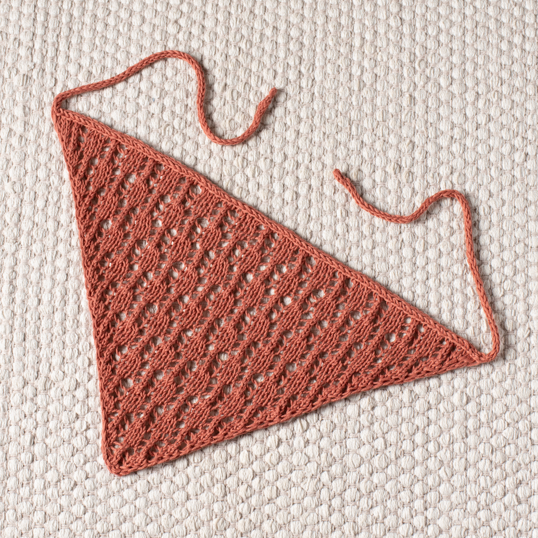 Spice Market Bandana knitting pattern