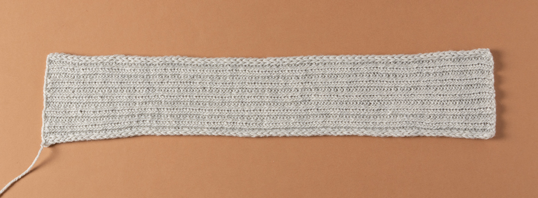 Knitted headband