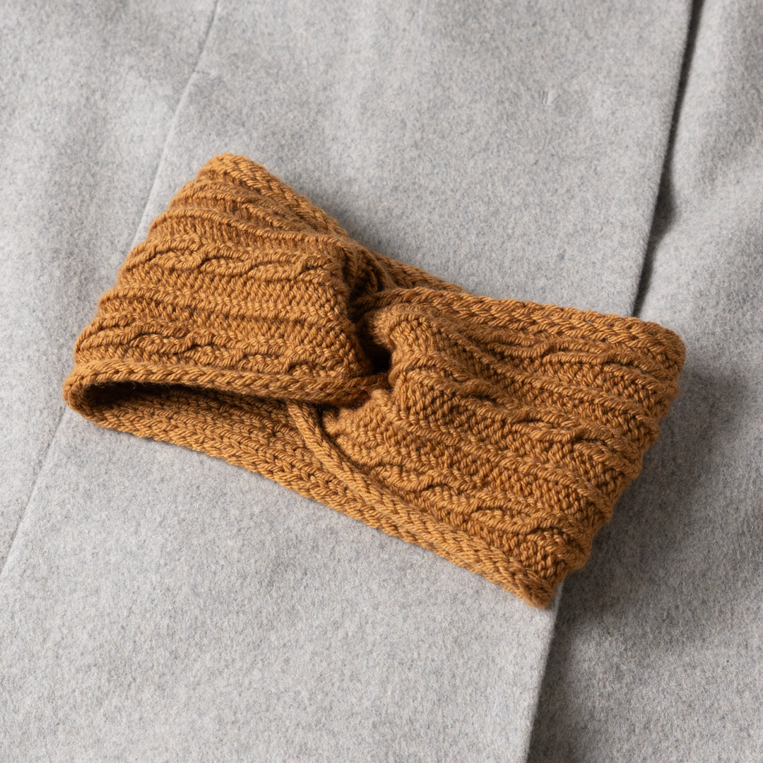 Rattan Headband knitting pattern