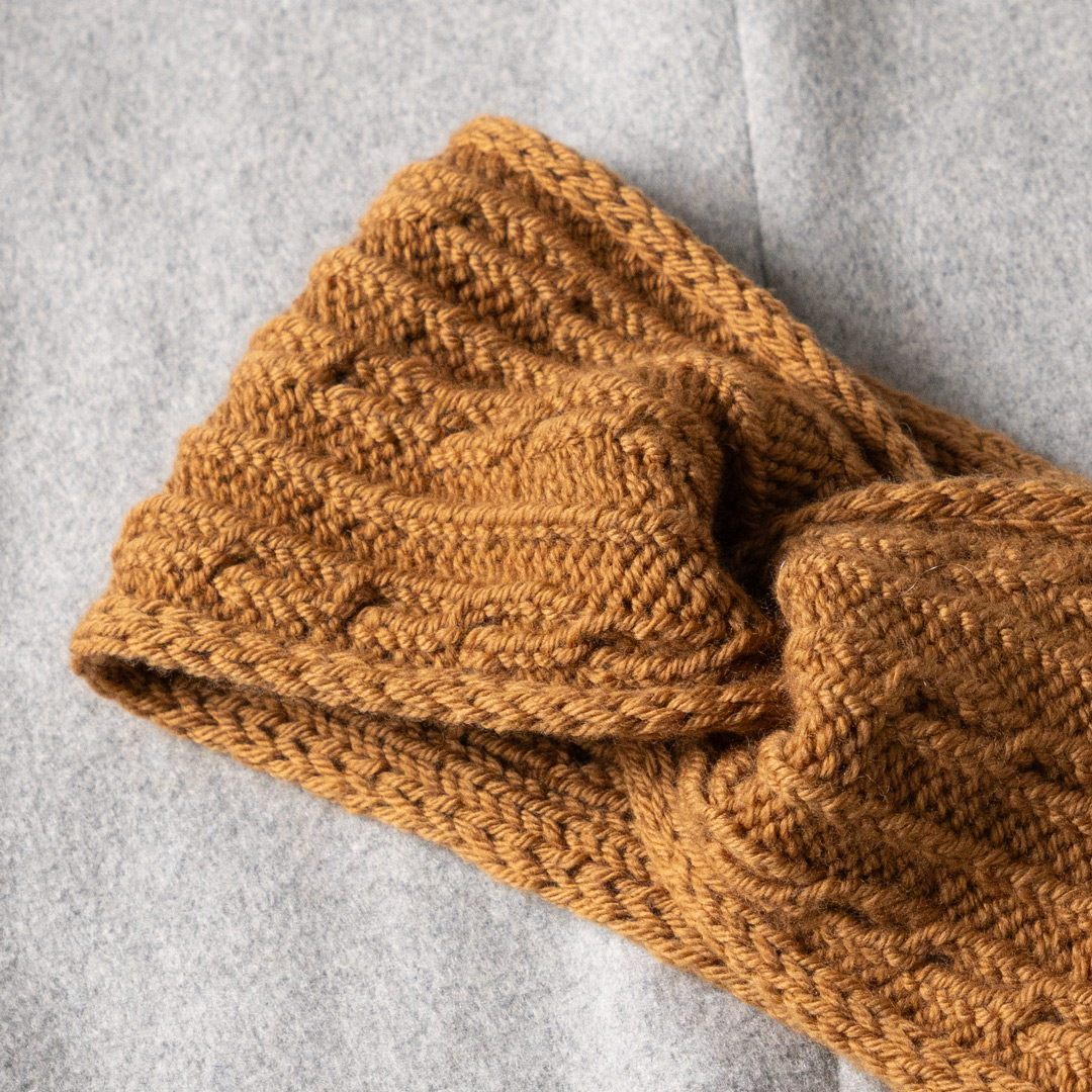 Rattan Headband knitting pattern