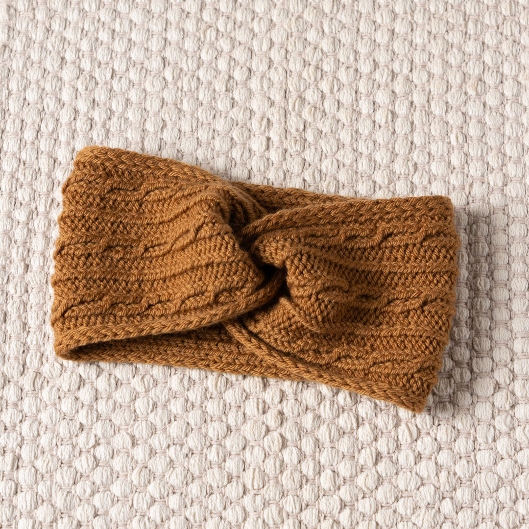 Rattan Headband knitting pattern
