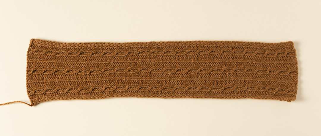 Rattan Headband knitting pattern