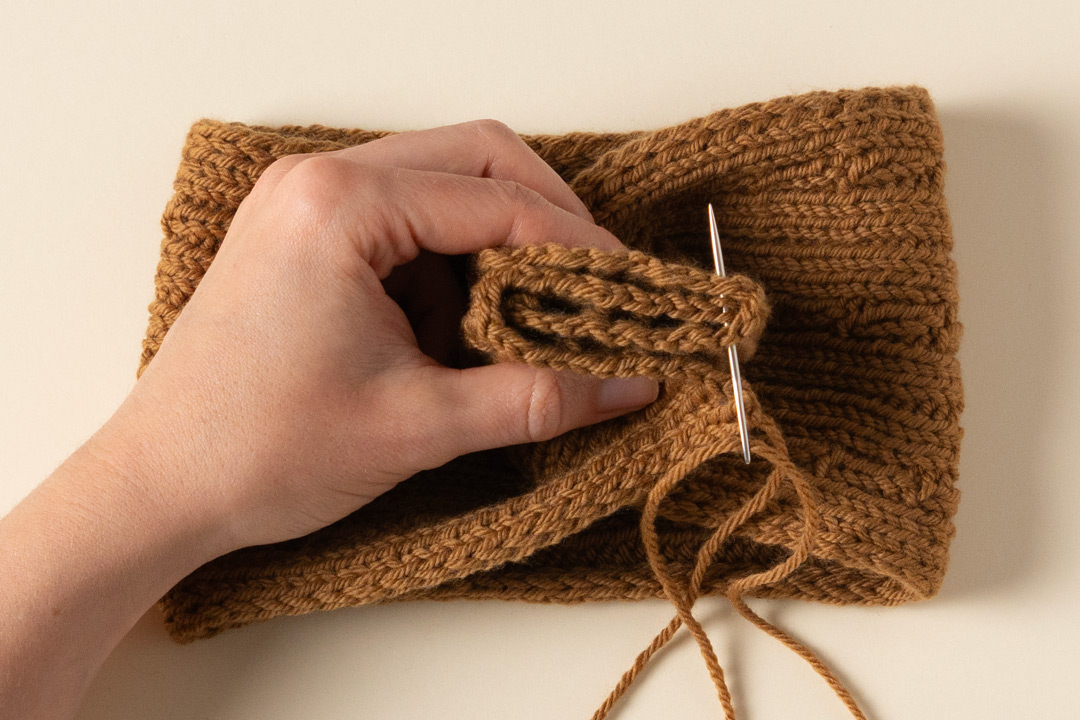 Rattan Headband knitting pattern